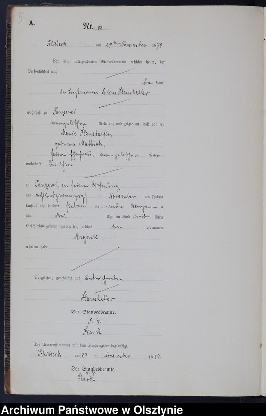 image.from.unit.number "Geburts-Neben-Register Tom II,Nr 83 - 91"