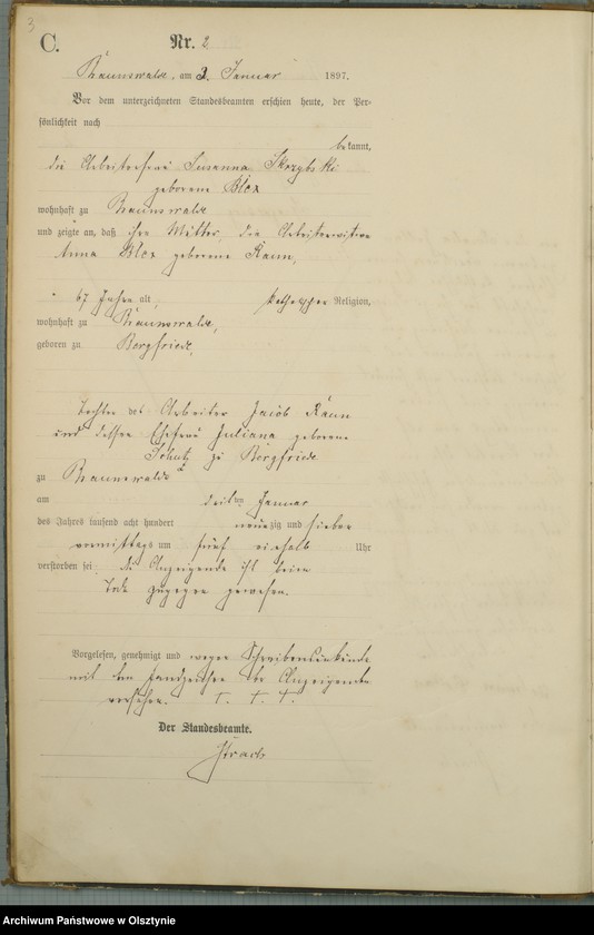 image.from.unit.number "Sterbe-Haupt-Register Nr 1 - 51"