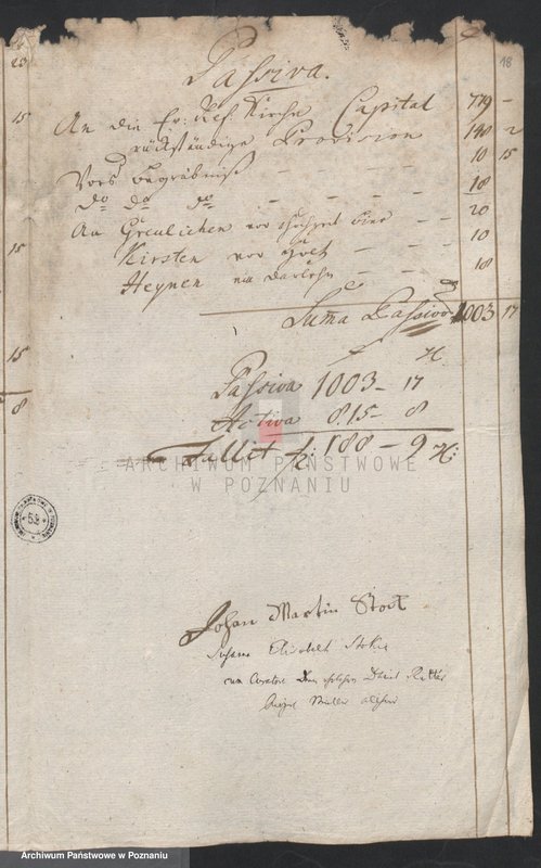 Obraz 20 z jednostki "Inwentarze pośmiertne spisane przez sąd opiekuńczy w Lesznie; język niemiecki"