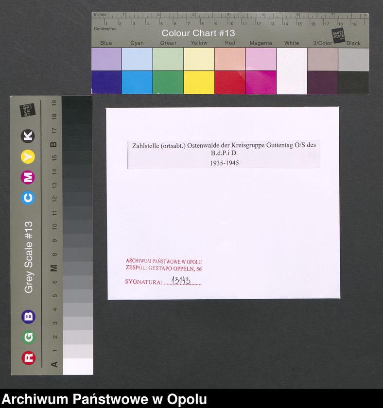 Obraz 2 z jednostki "Zahlstelle (Ortsabt.) Ostenwalde der Kreisgruppe Guttentag O/S des B.d.P.i D."