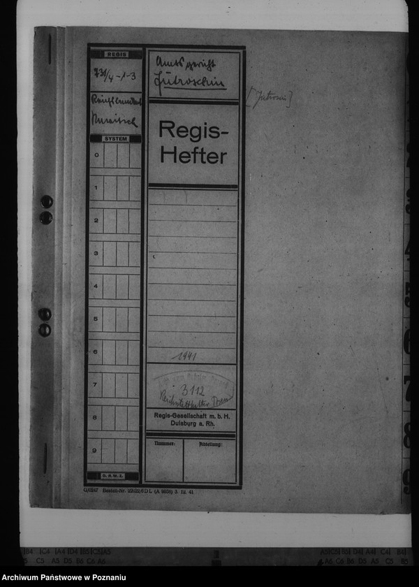 Obraz 4 z jednostki "Amtsgericht Jutroschin - Jutrosin"