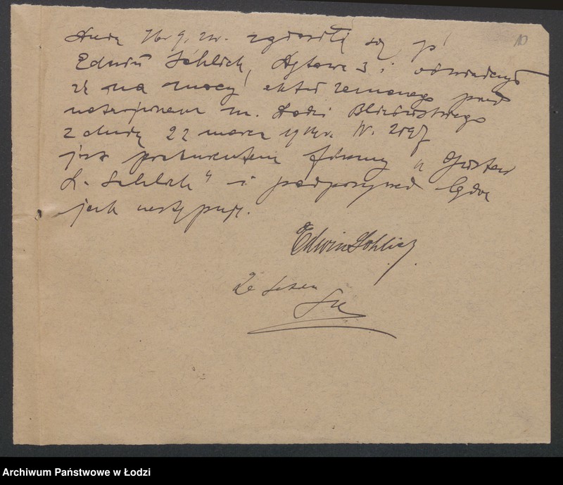 Obraz 12 z jednostki "Gustaw E. Sohlich – fabryka mydła i chemicznych przetworów"