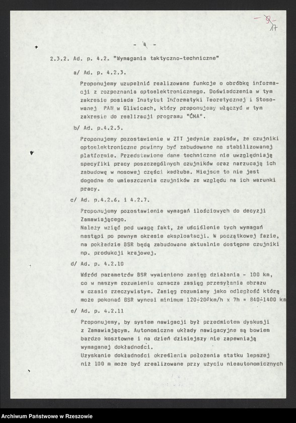 Obraz 5 z kolekcji "System (BSR) ĆMA z WSK Mielec"