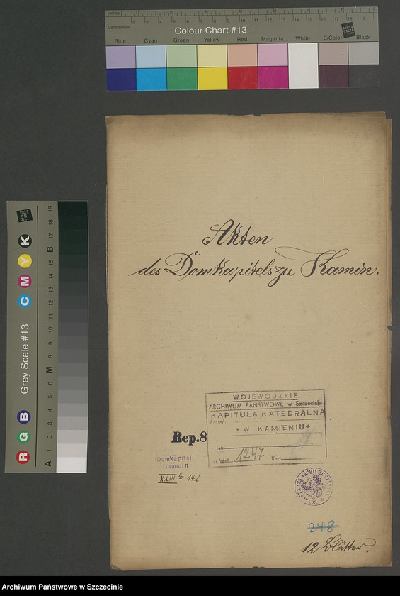 image.from.unit.number "Kirche zu Zirkwitz [Cerkwica]."