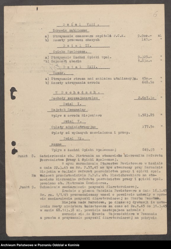image.from.unit.number "Protokoły posiedzeń [Miejskiej Rady Narodowej]"