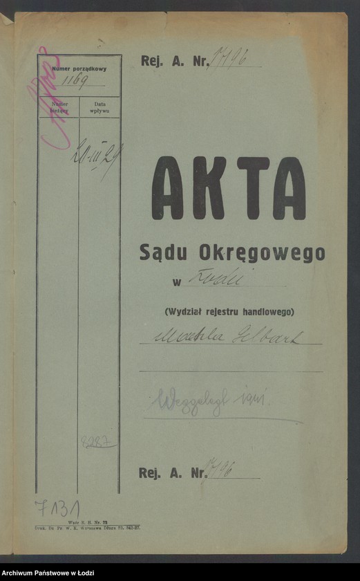 Obraz 2 z jednostki "Machla Gelbard- sprzedaż galanterii i bielizny"