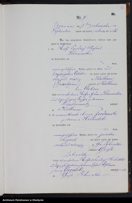 image.from.unit.number "Heiraths-Neben-Register Nr 1 - 20"