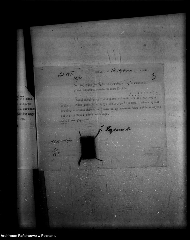 Obraz 7 z jednostki "Młyn parowy w Nekli powiat średzki własność Pągowskiego nr woj. 5942"