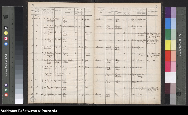 Obraz 2 z jednostki "Księga zgonów"