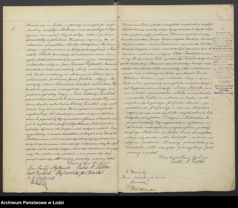 Obraz 5 z jednostki "Akta małżeństw"