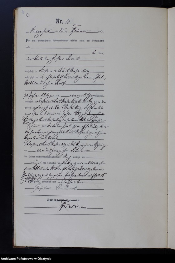 image.from.unit.number "Sterbe-Haupt-Register Nr 1 - 88"