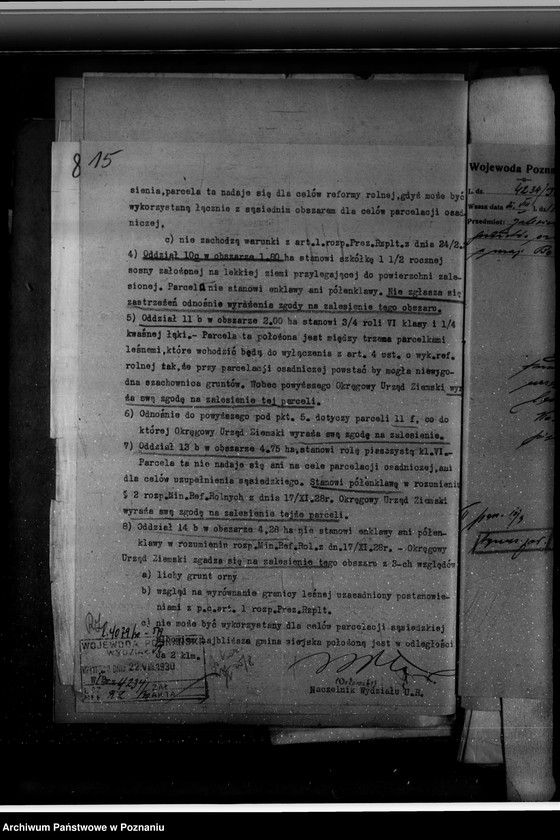 Obraz 19 z jednostki "Majętność leśna Bonikowo powiat kościański"