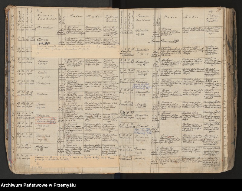 image.from.unit.number "Księga urodzeń, małżeństw, zgonów miejscowości Łopuszka Wielka"