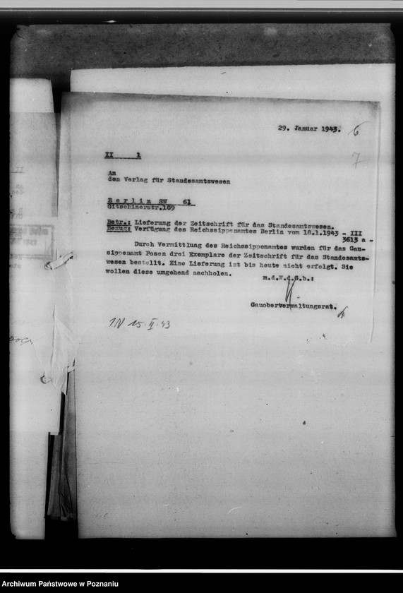 Obraz 11 z jednostki "Bücherei-Beschaffung, M - Z"