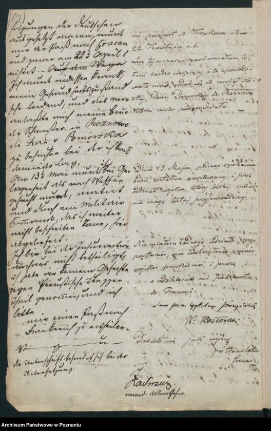 Obraz 18 z jednostki "A. betr. Kazimir von Kozłowski"