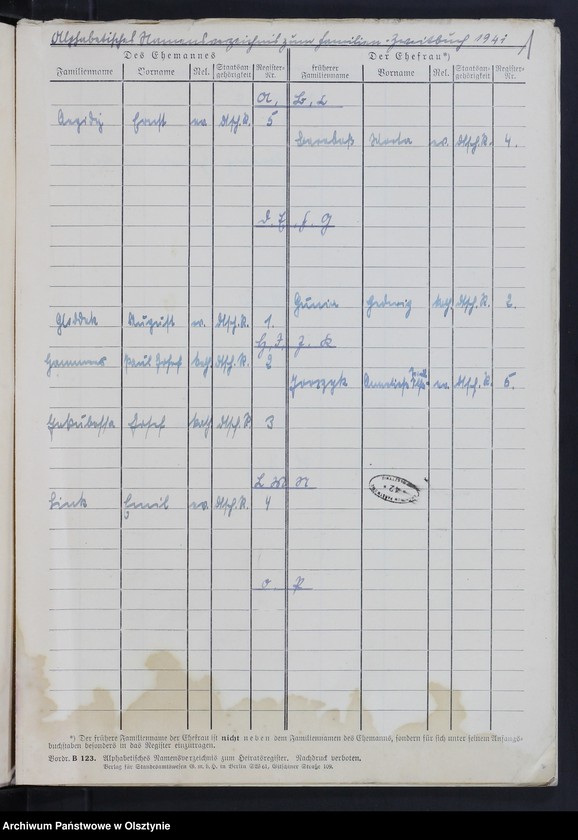 image.from.unit.number "Familienbuch/Zweitbuch/Nr 1 - 5"