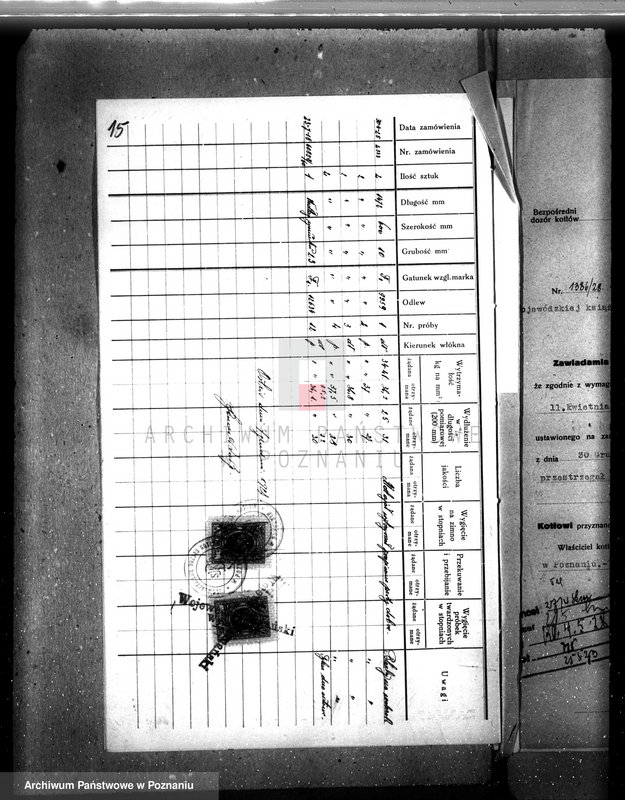 Obraz 19 z jednostki "Majętność Bronów, pow .krotoszyński, własność Classen nr woj. kotła 6065"