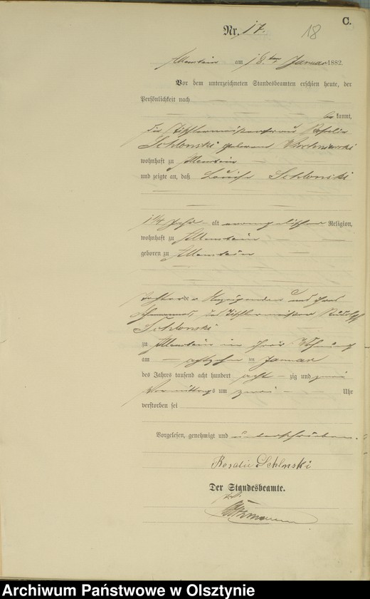 image.from.unit.number "Sterbe-Haupt-Register Nr 1 - 297"