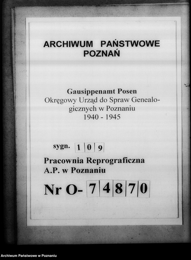 Obraz 1 z jednostki "[Korespondencja w sprawach organizacyjnych i działalności], Kreissippenamt Hermannsbad [Ciechocinek, powiat Aleksandrów Kujawski, województwo bydgoskie]"