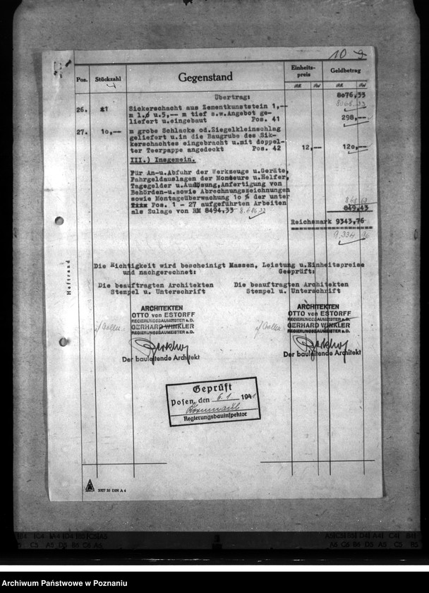 Obraz 14 z jednostki "Dienstwohngebäude des Reichsstatthalters Posen - nad jeziorem Góreckim"