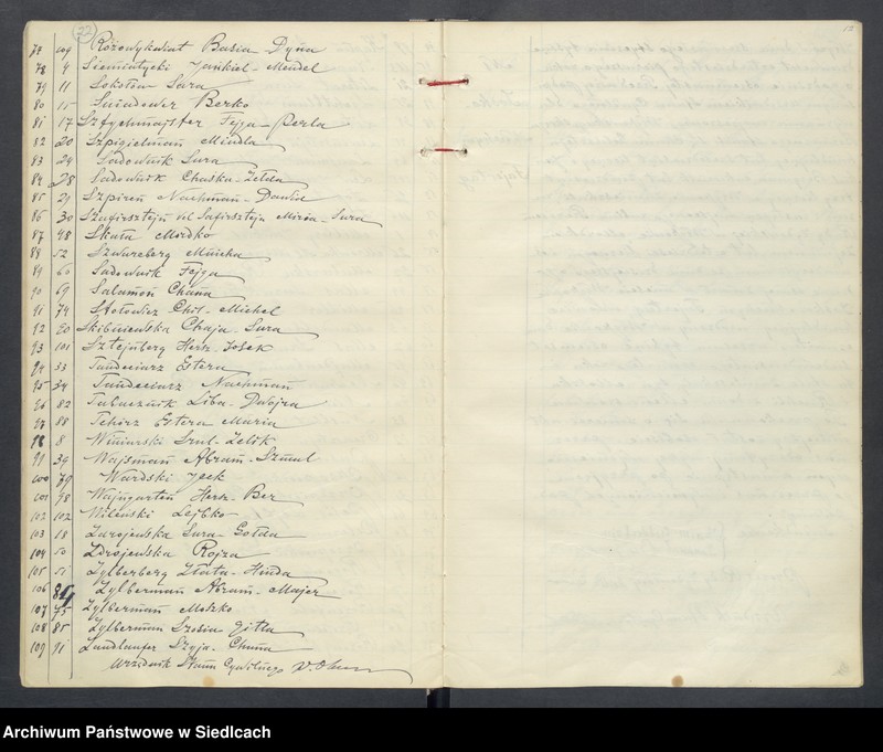 Obraz 15 z jednostki "Księga aktów zgonów wyznania mojżeszowego"