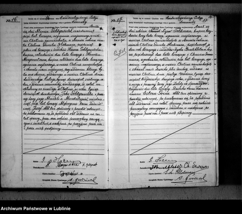 image.from.unit.number "Alegaty do ksiąg urodzeń, małżeństw i zgonów z lat 1845 - 1846"