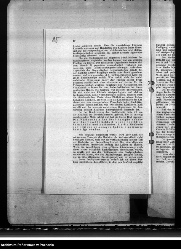 Obraz 19 z jednostki "Unterbringung der Gesundheitsämter. Ernährungsmängel. Schwesternstationen"