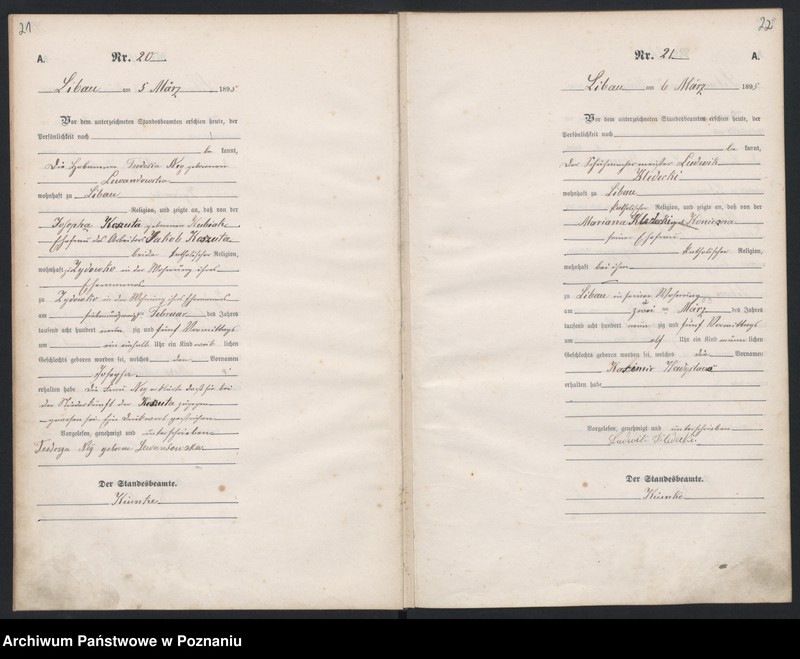 Obraz 14 z jednostki "Geburts-Hauptregister"