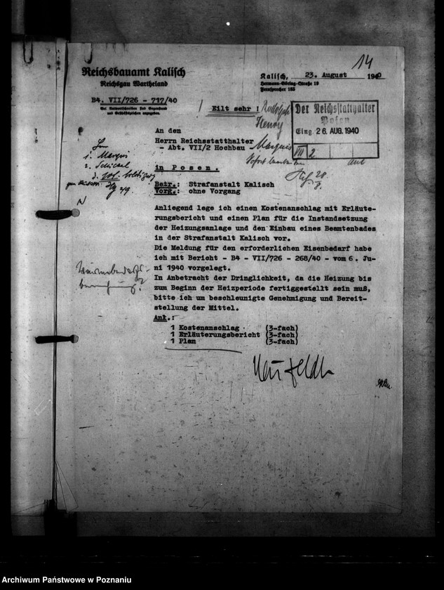 Obraz 18 z jednostki "Haftanstalt - Kalisch"