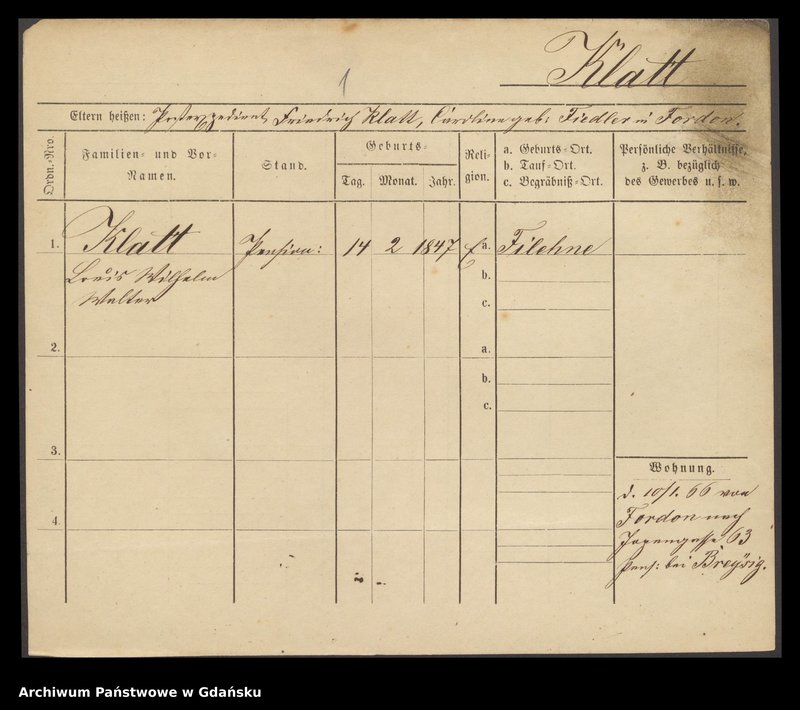 image.from.unit.number "Karty meldunkowe: Klatt Louis - Klawenka"