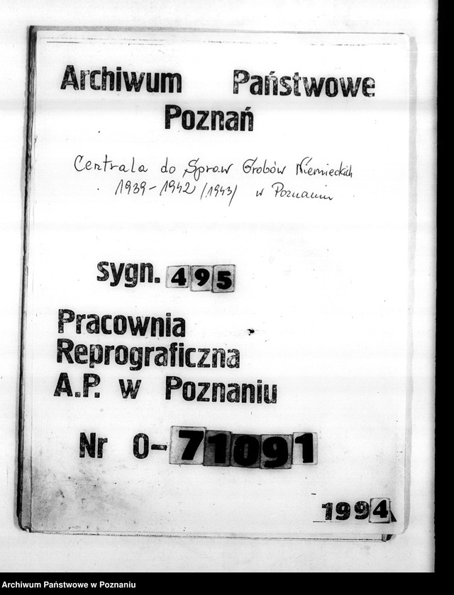 Obraz 1 z jednostki "Spisy rzeczy znalezionych przy ekshumowanych"