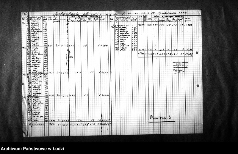 Obraz 19 z jednostki "[Kuchnia nr 311, ul. Wawelska 3/5. Kuchnia nr 127, ul. Wawelska 7. Działalność kuchni, personel, konsumenci, kontrole]"
