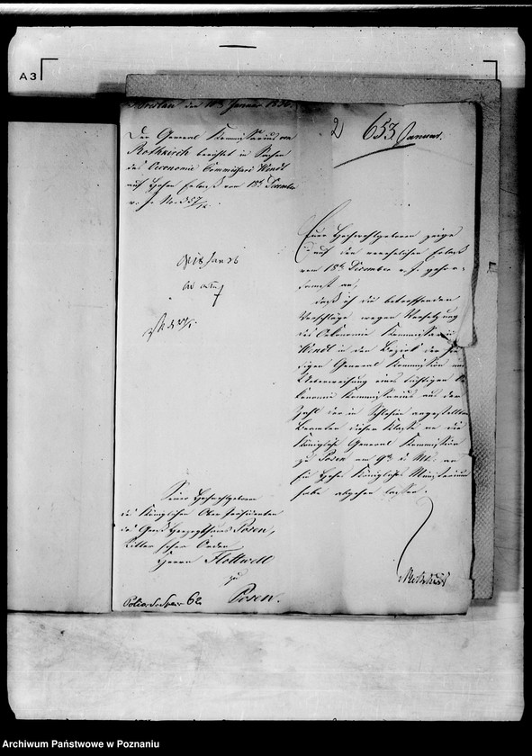 Obraz 6 z jednostki "Akta in Denuntiationssachen wider den Oekonomiekommissarius Wendt zu Wągrowiec."