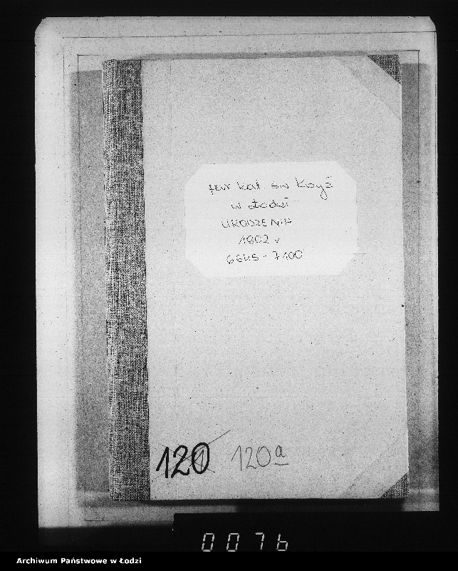 Obraz 4 z jednostki "Akta urodzeń"