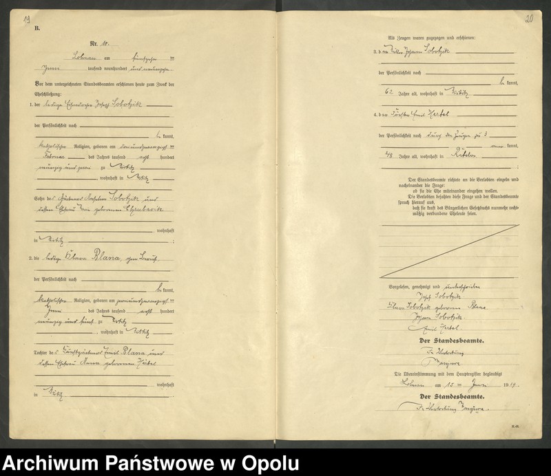 image.from.unit.number "Księga małżeństw Rok 1919-1920"