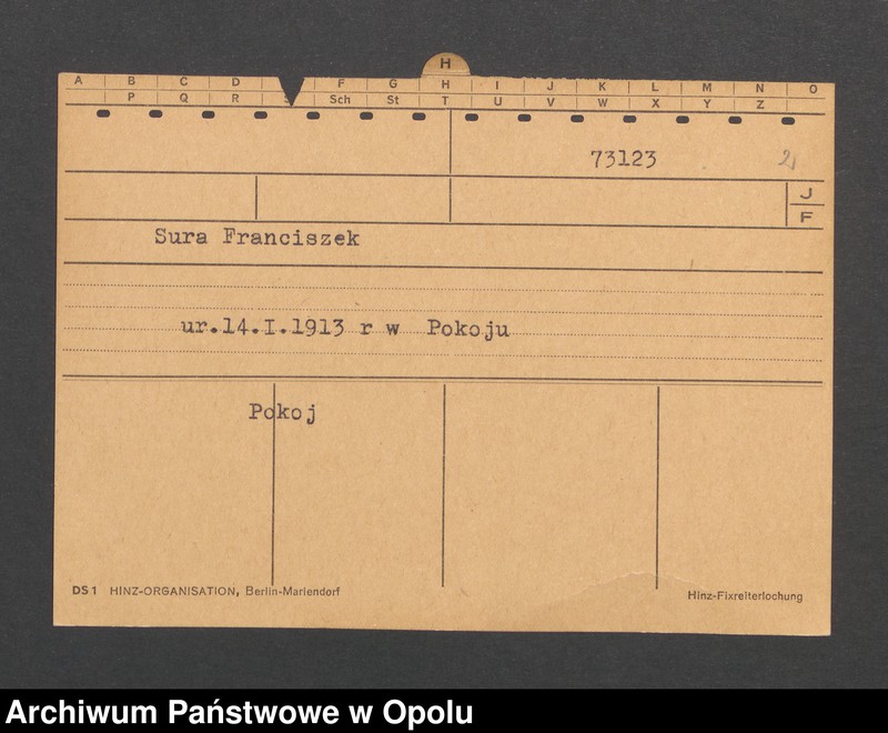 Obraz 4 z jednostki "[Woschek Thomas, ur. 21.12.1888, zam. Kranst]"