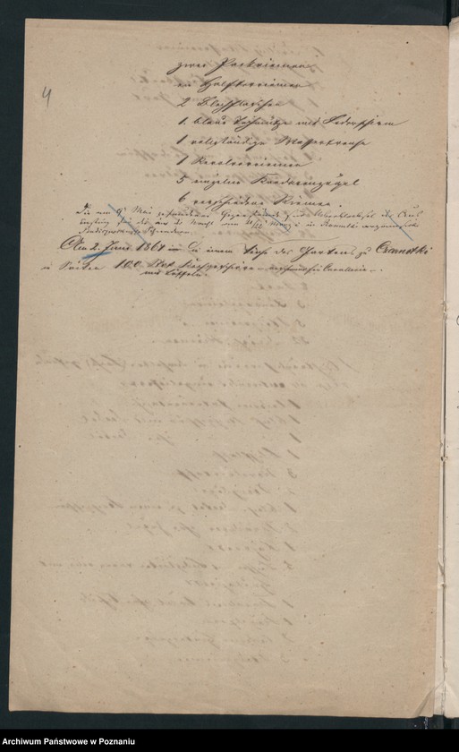 Obraz 7 z jednostki "Ludwig von Karczewski in Czarnotki und die im Kreise Schroda /Środa/ gefundenen Ausrüstungsgegenstände."