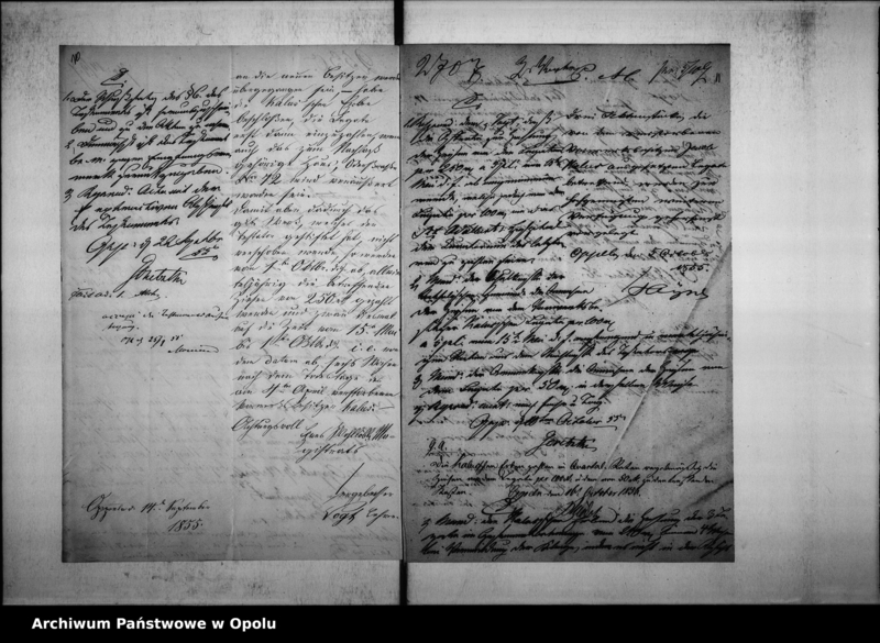 Obraz 11 z jednostki "Acta des Magistrats zu Oppeln betreffend das, von dem Vorwerksbesitzer Jacob Kalus der Katholischen Schule vermachte Legat von 100 Rtl."