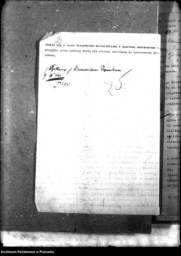 Obraz 6 z jednostki "Urząd osadniczy"