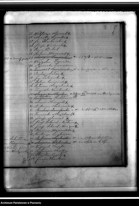 Obraz 13 z jednostki "Protokoły zebrań i listy członków"