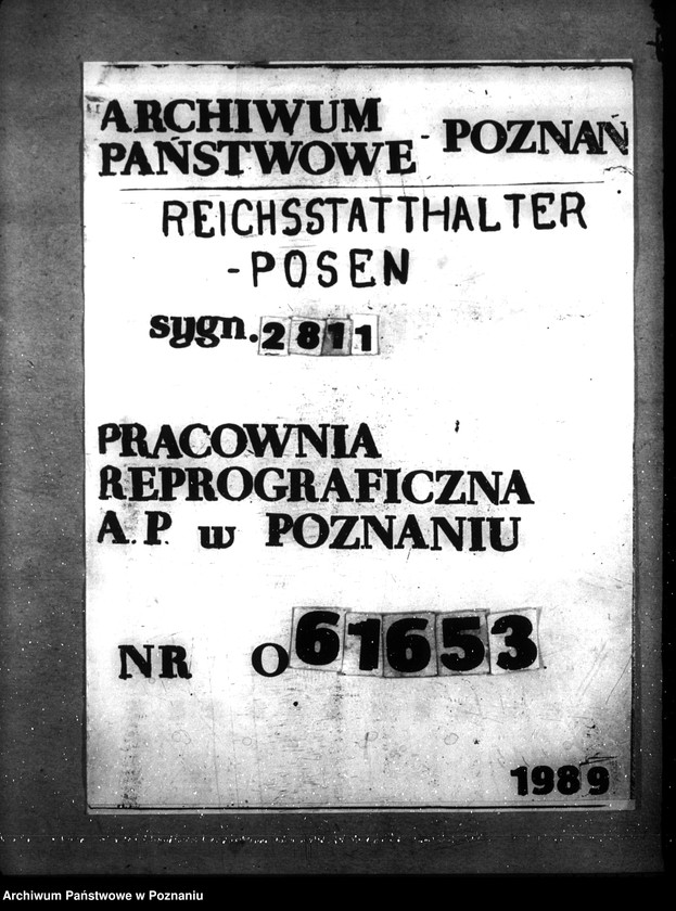 Obraz 1 z jednostki "Spisy i wykazy towarów złupionych w czasie powstania warszawskiego"