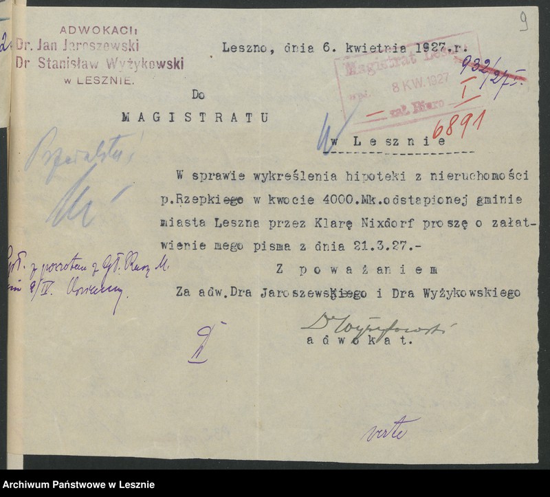 Obraz 12 z jednostki "[Różne hipoteki]"