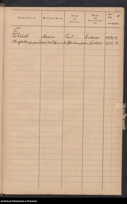 Obraz 19 z jednostki "Sterbe Register"