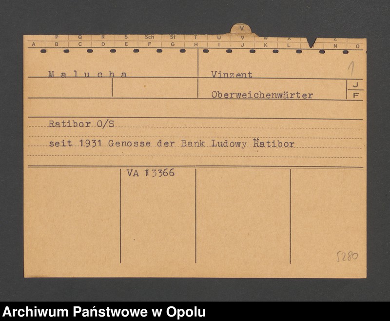 Obraz 3 z jednostki "[Malucha Vinzent, Ratibor]"