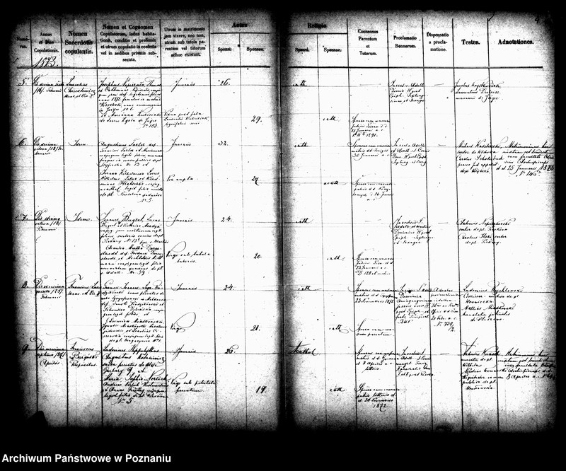 Obraz 5 z jednostki "Księga małżeństw"
