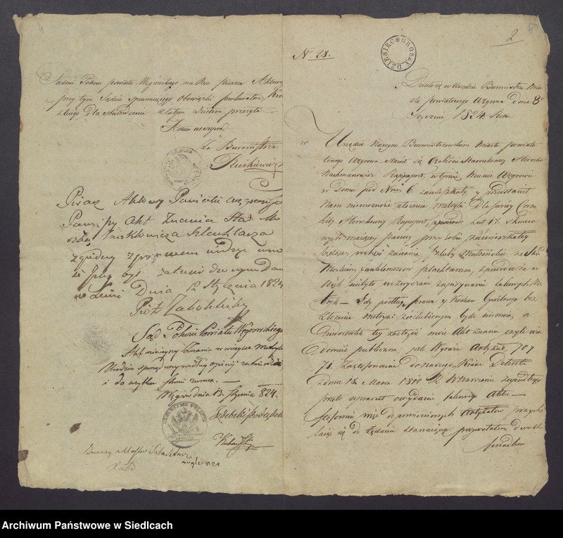 Obraz 5 z jednostki "Dowody do akt małżeństw"