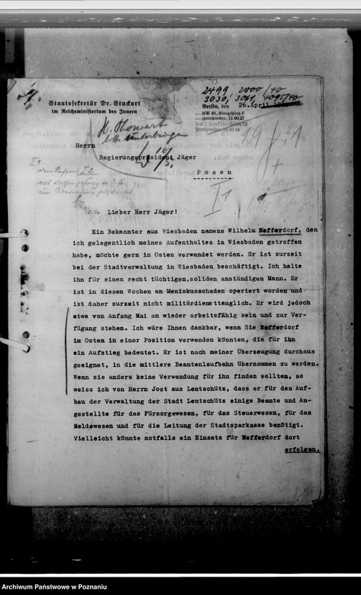 Obraz 5 z jednostki "Nefferdorf, Wilhelm - urzędnik miejski w Łęczycy"