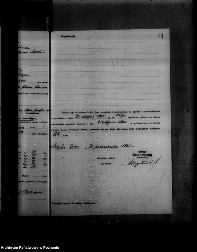image.from.unit.number "Cukrownia w Miejskiej Górce powiat rawicki nr woj. kotła 5738"