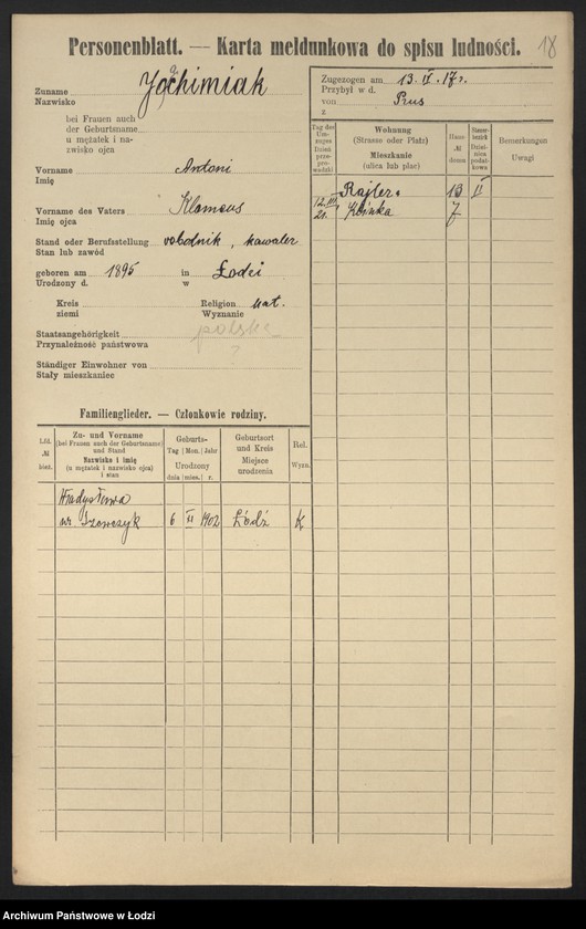 image.from.unit.number "[Spis ludności Łodzi] Joachimek - Joskoszek"