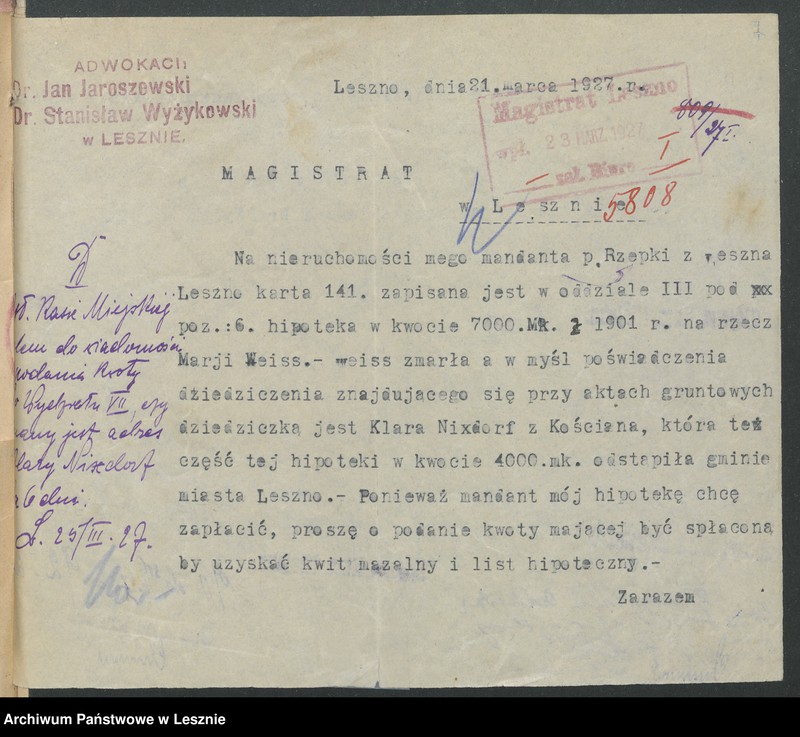 Obraz 10 z jednostki "[Różne hipoteki]"